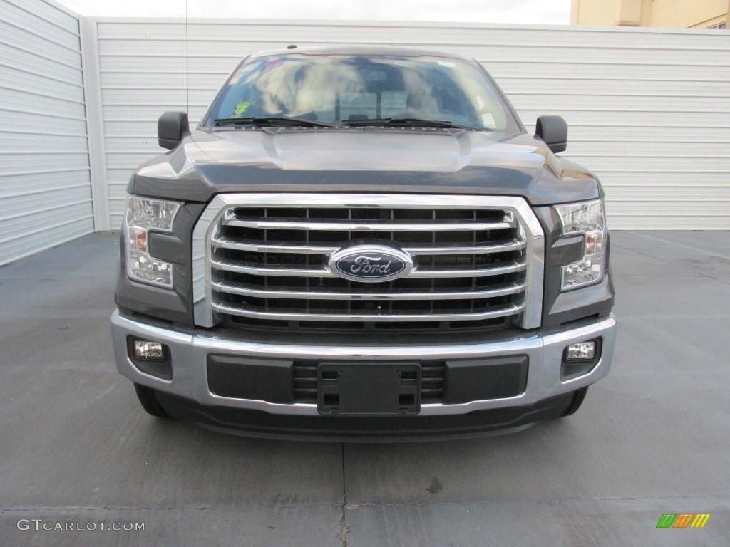 2016 F150 XLT SuperCrew - Magnetic / Medium Earth Gray photo #8