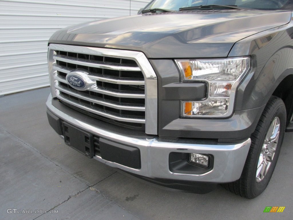 2016 F150 XLT SuperCrew - Magnetic / Medium Earth Gray photo #10