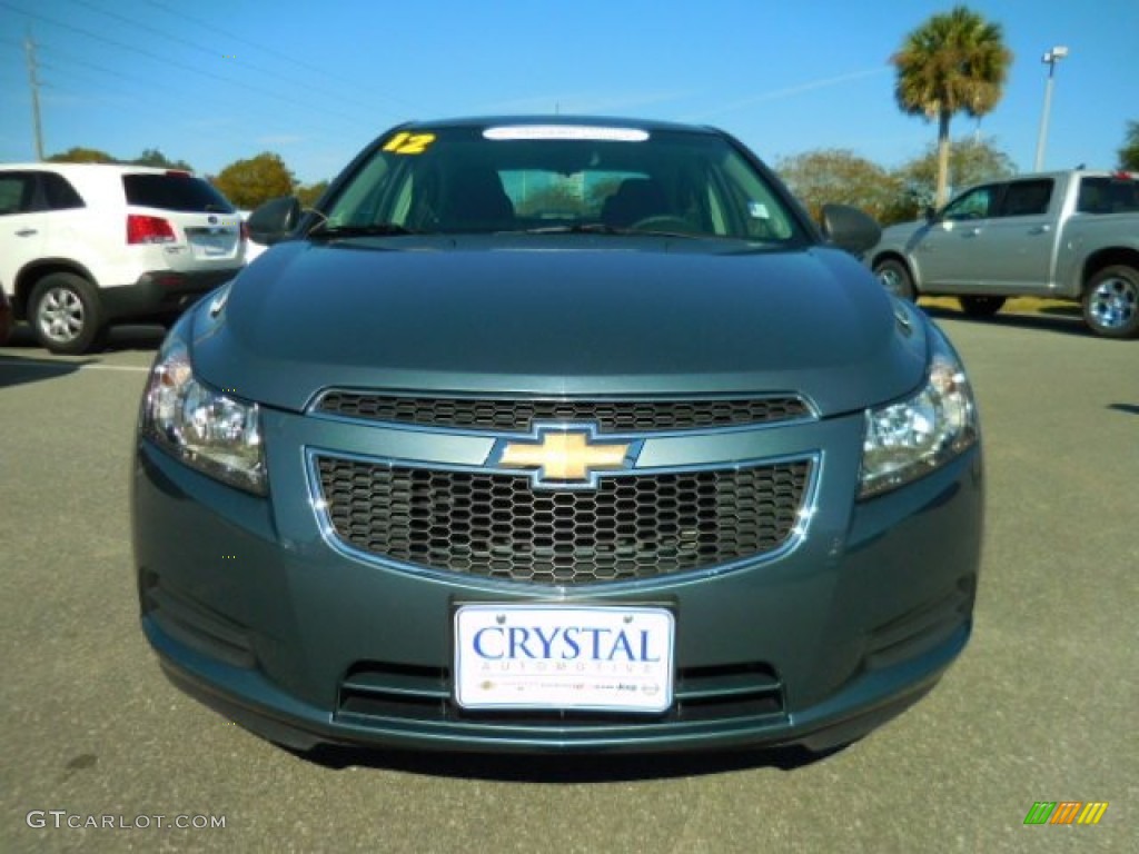 2012 Cruze LS - Blue Granite Metallic / Jet Black/Medium Titanium photo #13