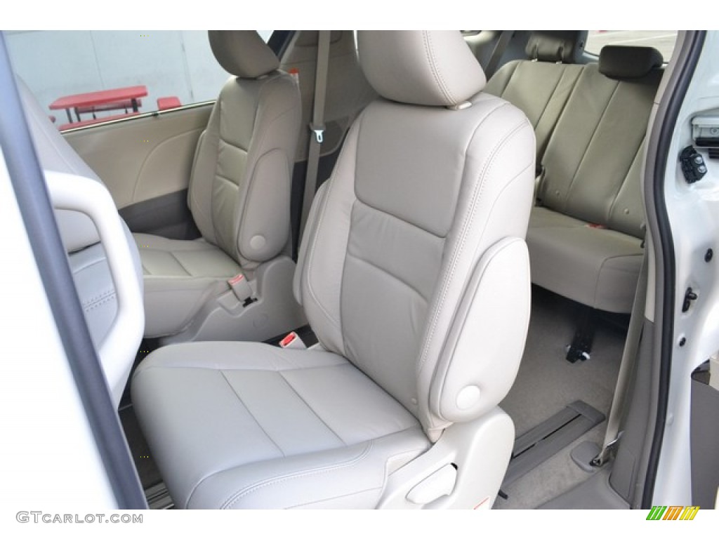 Dark Bisque Interior 2016 Toyota Sienna Xle Premium Awd