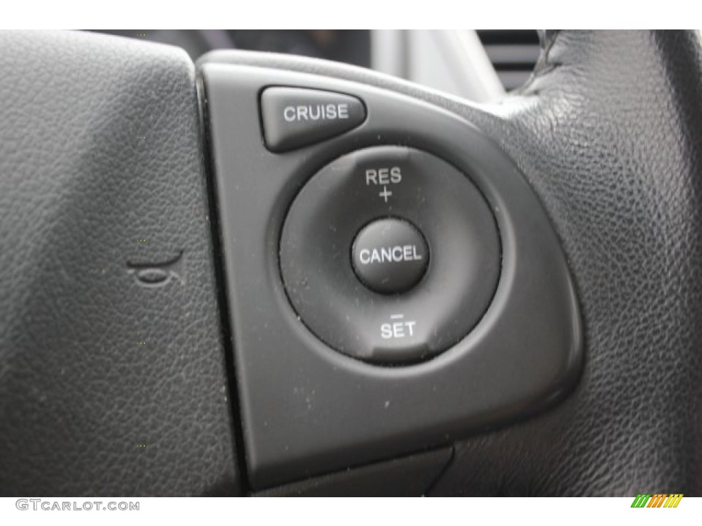 2012 CR-V EX-L 4WD - Crystal Black Pearl / Black photo #26