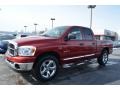 2008 Flame Red Dodge Ram 1500 SLT Quad Cab  photo #7