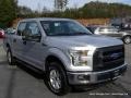 2016 Ingot Silver Ford F150 XL SuperCrew 4x4  photo #7