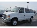 Oxford White - E Series Van E350 Super Duty XLT Passenger Photo No. 7