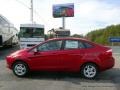 2016 Ruby Red Metallic Ford Fiesta SE Sedan  photo #2