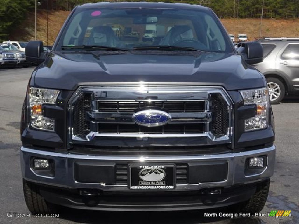 2016 F150 XLT Regular Cab 4x4 - Magnetic / Medium Earth Gray photo #8