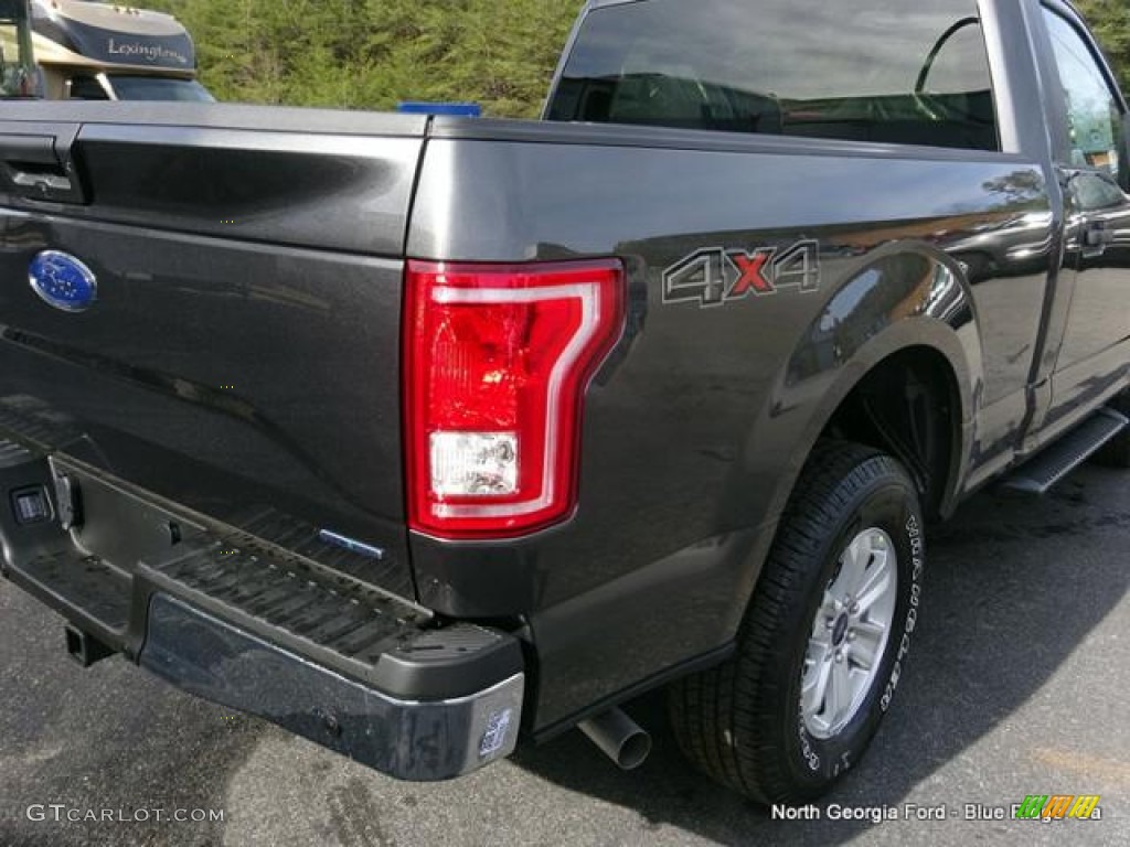 2016 F150 XLT Regular Cab 4x4 - Magnetic / Medium Earth Gray photo #28