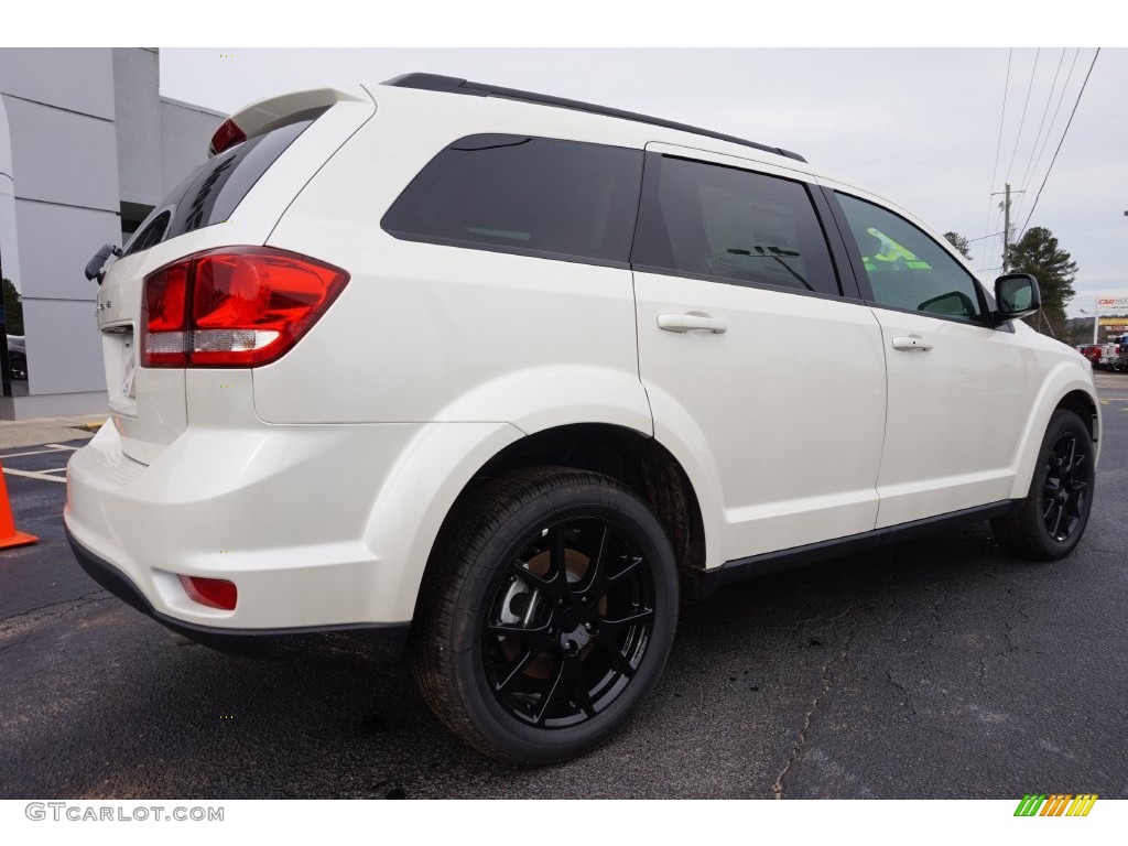 2016 Journey SXT - Pearl White Tri-Coat / Black photo #7