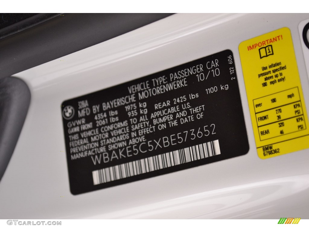 2011 3 Series 328i Coupe - Mineral White Metallic / Cream Beige photo #11