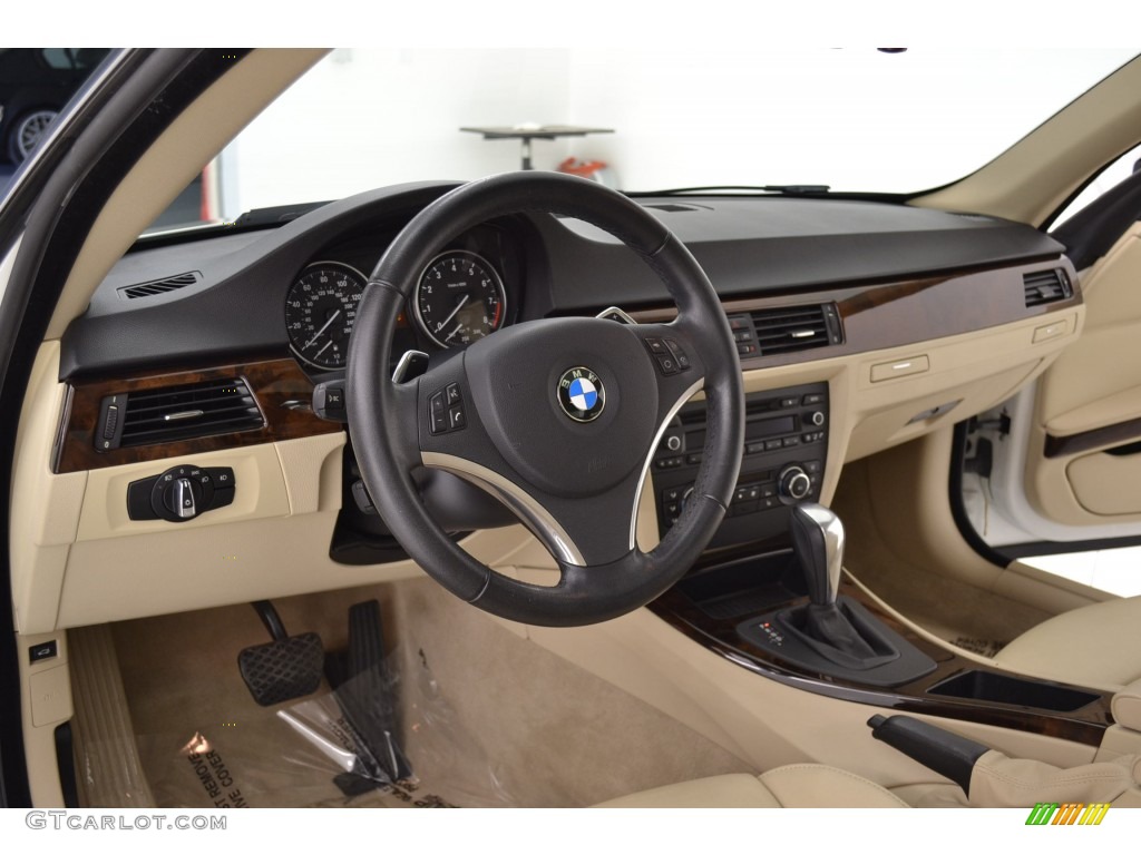 2011 3 Series 328i Coupe - Mineral White Metallic / Cream Beige photo #12