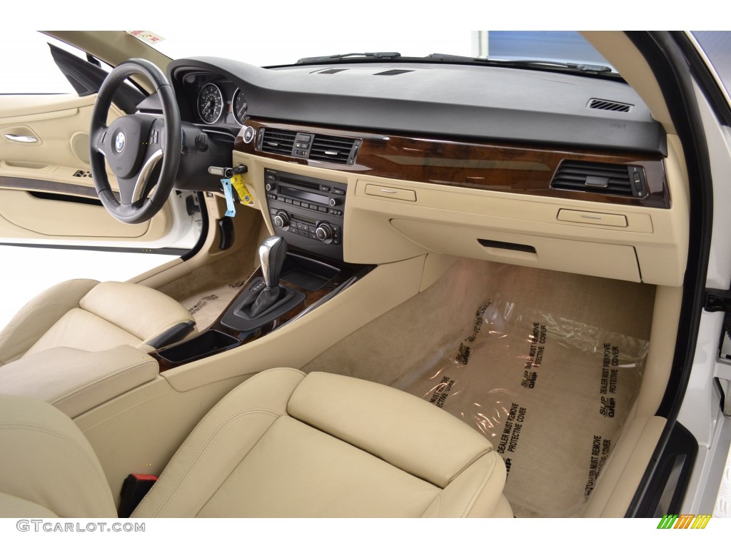 2011 3 Series 328i Coupe - Mineral White Metallic / Cream Beige photo #13