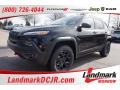 2016 Brilliant Black Crystal Pearl Jeep Cherokee Trailhawk 4x4  photo #1