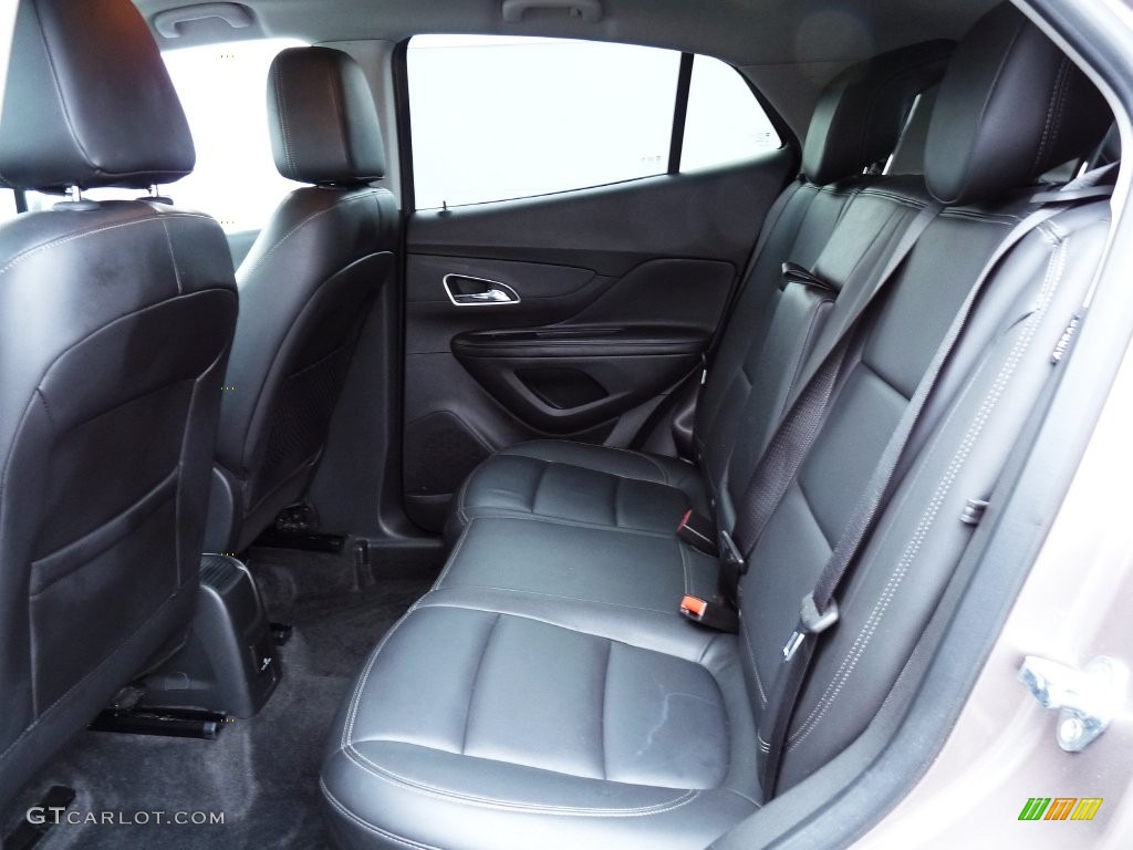 2014 Encore Leather AWD - Cocoa Silver Metallic / Ebony photo #9