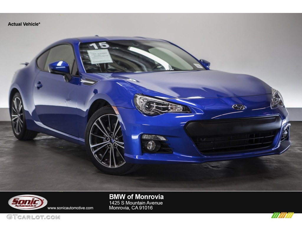 2015 BRZ Series.Blue Special Edition - WR Blue Pearl / Black photo #1