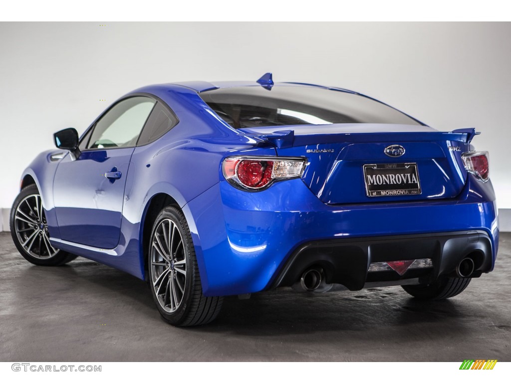 2015 BRZ Series.Blue Special Edition - WR Blue Pearl / Black photo #10