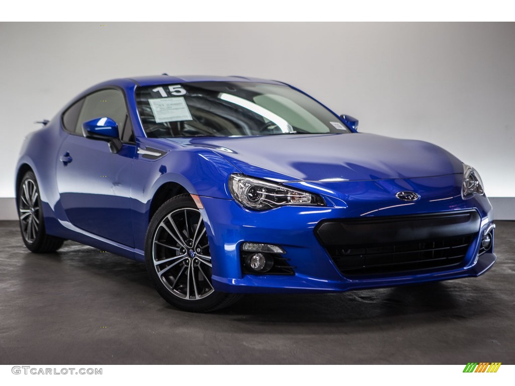 2015 BRZ Series.Blue Special Edition - WR Blue Pearl / Black photo #12