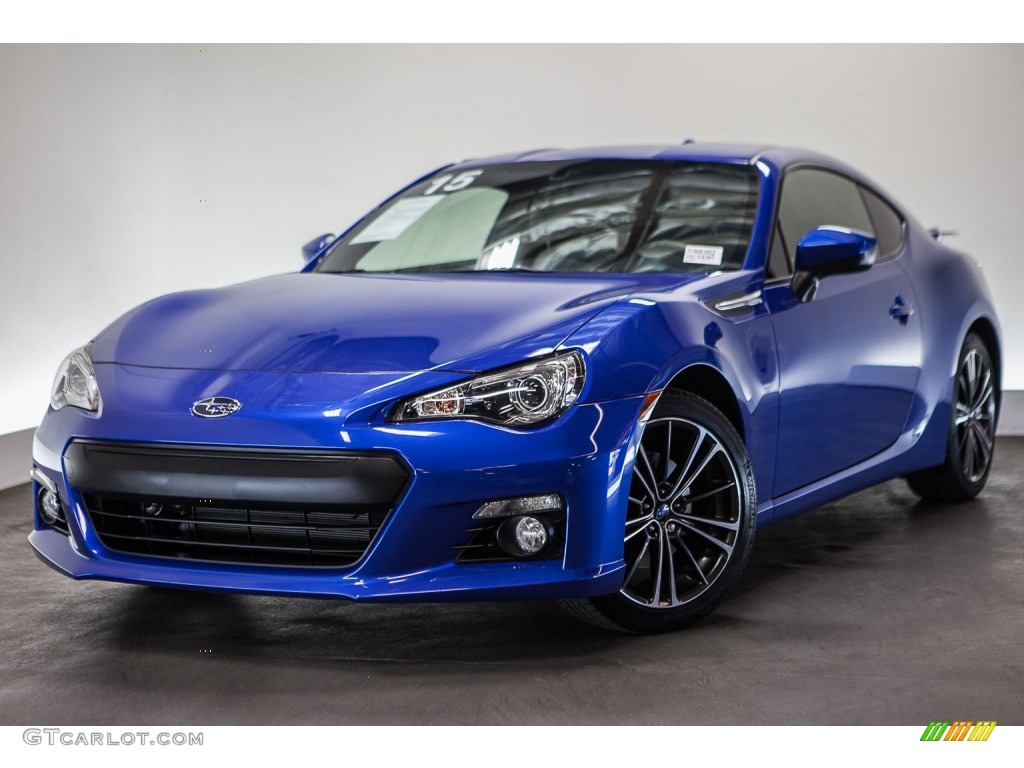 2015 BRZ Series.Blue Special Edition - WR Blue Pearl / Black photo #13