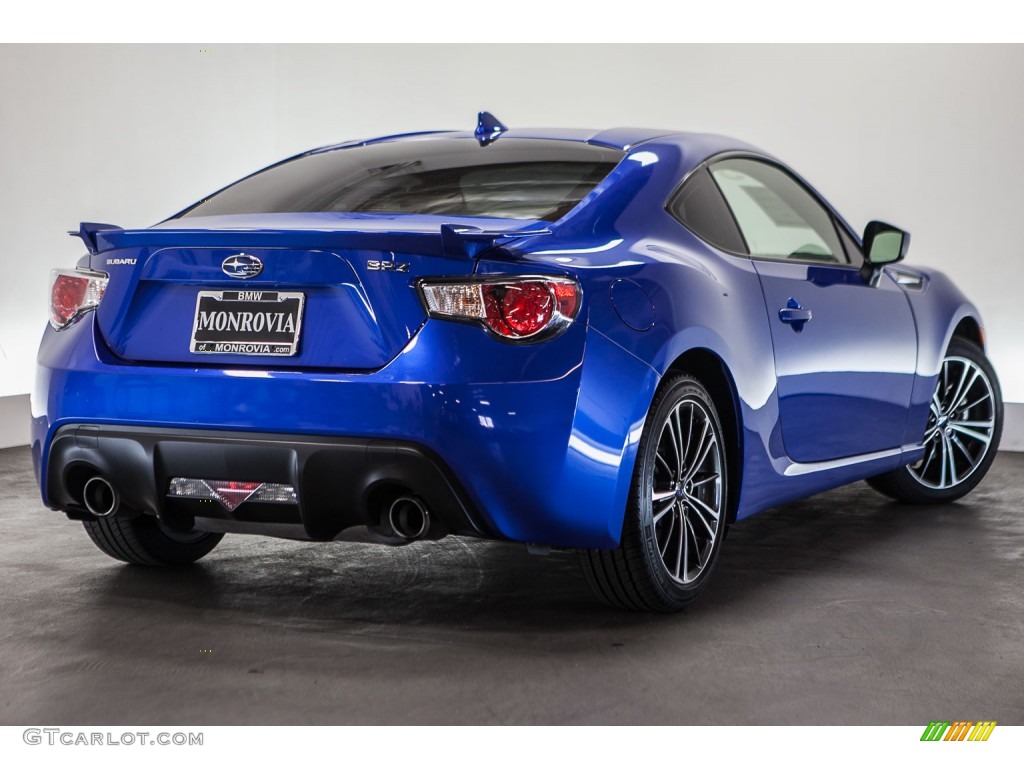 2015 BRZ Series.Blue Special Edition - WR Blue Pearl / Black photo #14