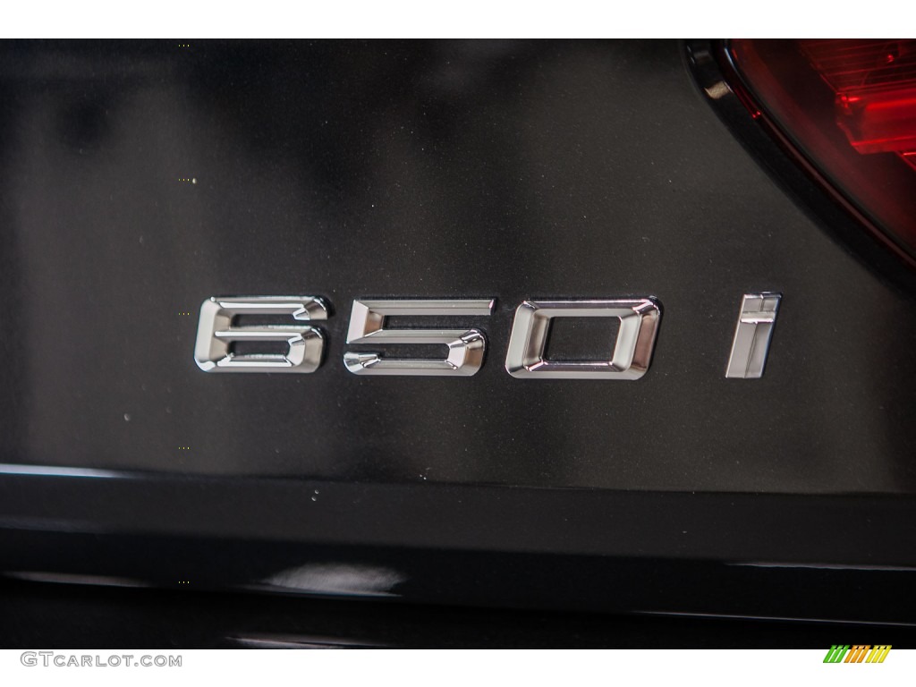2014 6 Series 650i Coupe - Black Sapphire Metallic / Vermilion Red photo #6