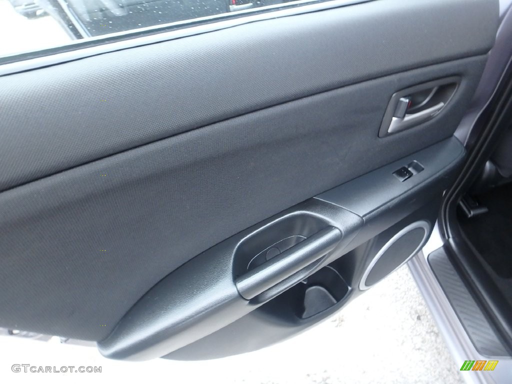 2005 MAZDA3 s Sedan - Titanium Gray Metallic / Black/Red photo #18
