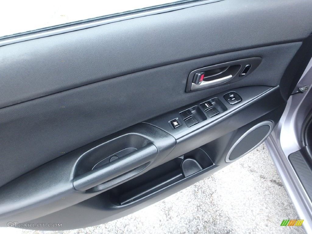 2005 MAZDA3 s Sedan - Titanium Gray Metallic / Black/Red photo #19