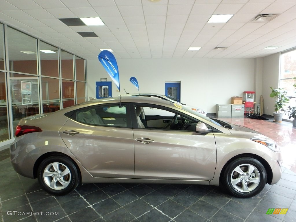 2014 Elantra SE Sedan - Bronze / Beige photo #1