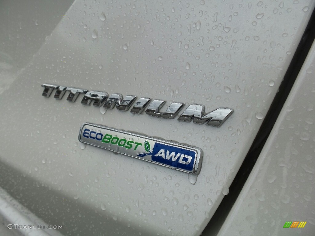 2016 Fusion Titanium AWD - White Platinum Tri-Coat Metallic / Charcoal Black photo #8
