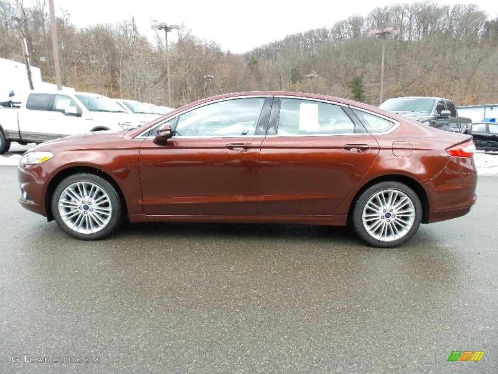 2016 Fusion SE AWD - Bronze Fire Metallic / Charcoal Black photo #1