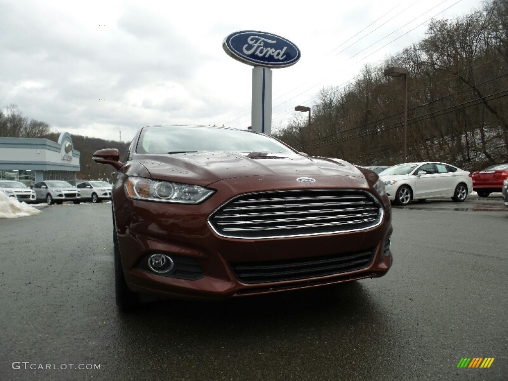 2016 Fusion SE AWD - Bronze Fire Metallic / Charcoal Black photo #2