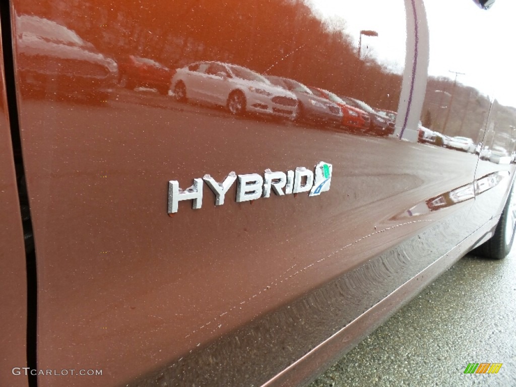 2016 Fusion Hybrid SE - Bronze Fire Metallic / Dune photo #2