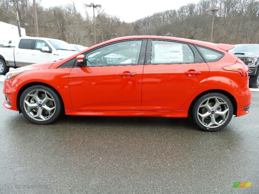 Race Red Ford Focus