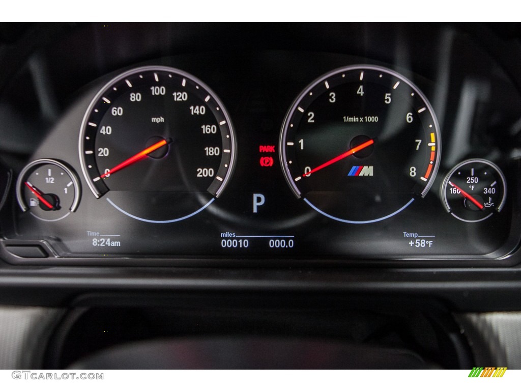 2016 M5 Sedan - Monte Carlo Blue Metallic / Silverstone photo #8