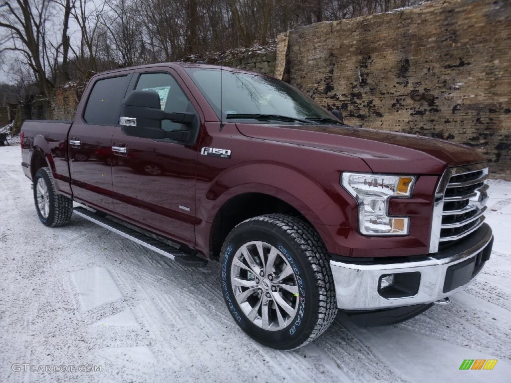 2016 F150 XLT SuperCrew 4x4 - Bronze Fire / Medium Earth Gray photo #8