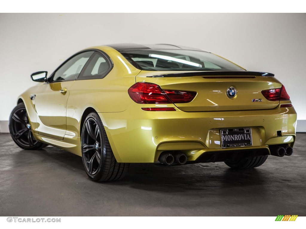 Austin Yellow Metallic 2016 BMW M6 Coupe Exterior Photo #110372360