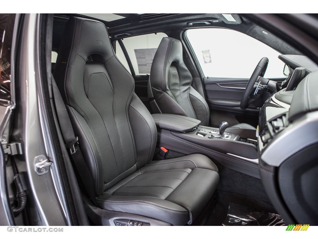 Black Interior 2016 BMW X5 M xDrive Photo #110372975