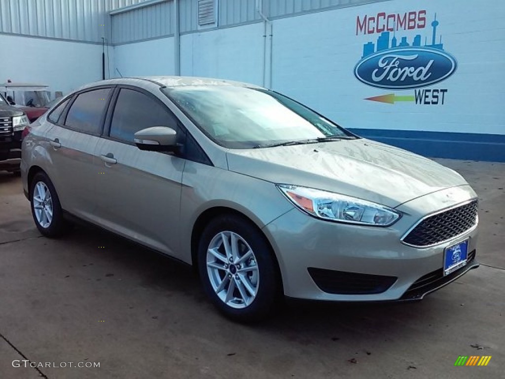 2016 Focus SE Sedan - Tectonic / Charcoal Black photo #1