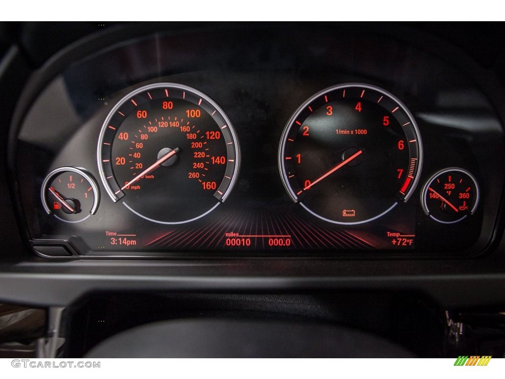 2016 BMW X5 xDrive40e Gauges Photo #110373503