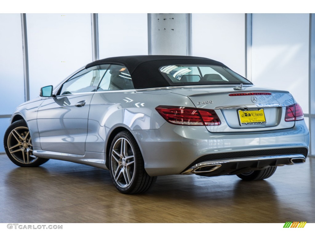 2016 E 400 Cabriolet - Diamond Silver Metallic / Crystal Grey/Black photo #3