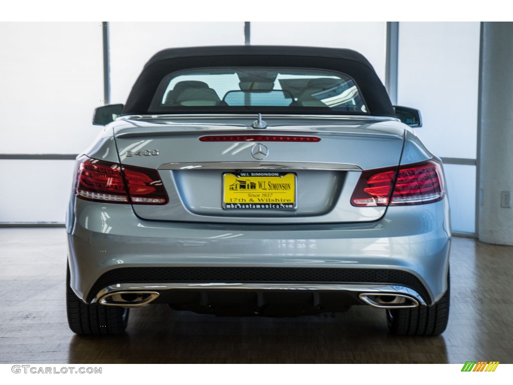 2016 E 400 Cabriolet - Diamond Silver Metallic / Crystal Grey/Black photo #4