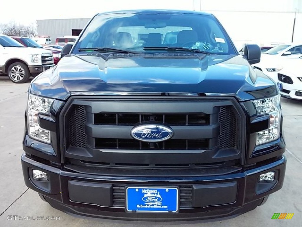 2016 F150 XL SuperCab - Shadow Black / Medium Earth Gray photo #5