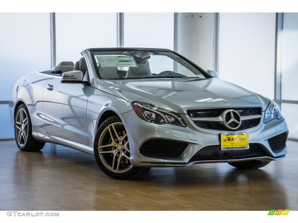 2016 E 400 Cabriolet - Diamond Silver Metallic / Crystal Grey/Black photo #12