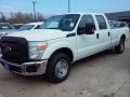 Oxford White - F250 Super Duty XL Crew Cab Photo No. 7