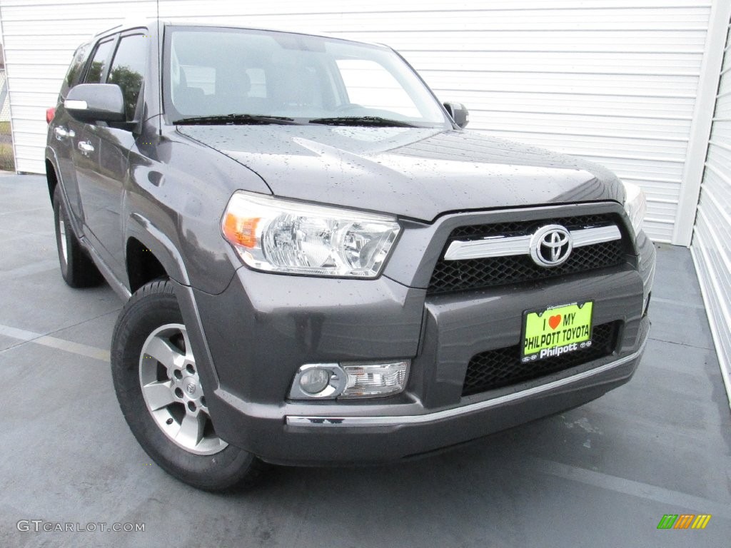 2011 4Runner SR5 - Magnetic Gray Metallic / Black Leather photo #2