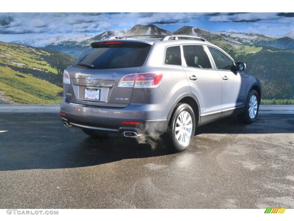 2007 CX-9 Touring AWD - Galaxy Gray Mica / Black photo #3