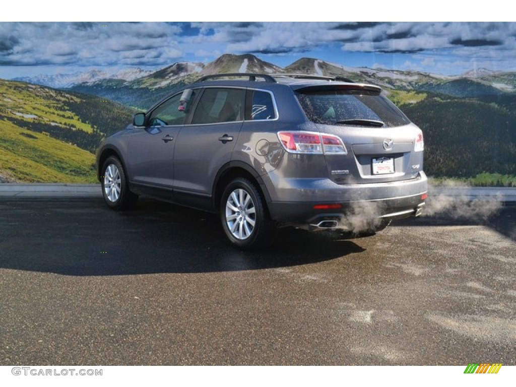 2007 CX-9 Touring AWD - Galaxy Gray Mica / Black photo #8