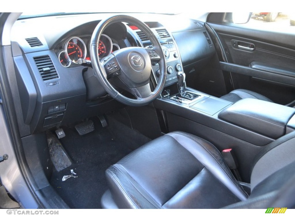 2007 CX-9 Touring AWD - Galaxy Gray Mica / Black photo #10