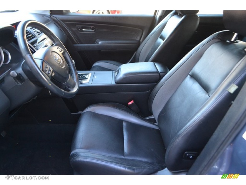 2007 CX-9 Touring AWD - Galaxy Gray Mica / Black photo #11