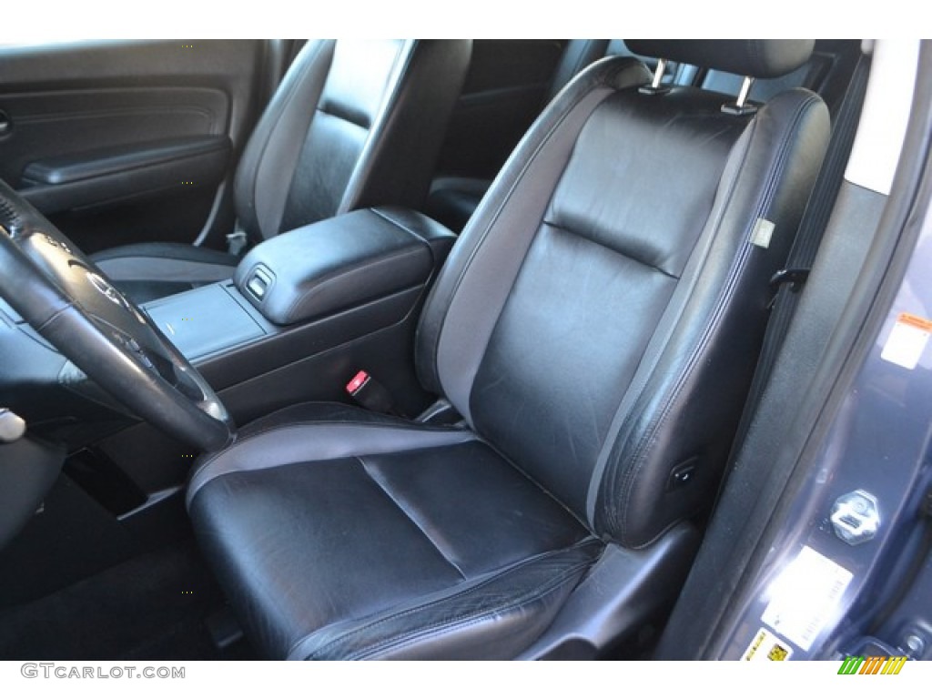 2007 CX-9 Touring AWD - Galaxy Gray Mica / Black photo #12