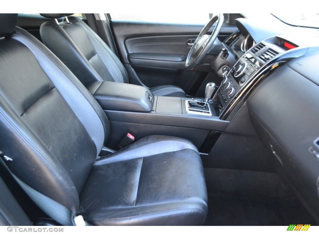 2007 CX-9 Touring AWD - Galaxy Gray Mica / Black photo #18