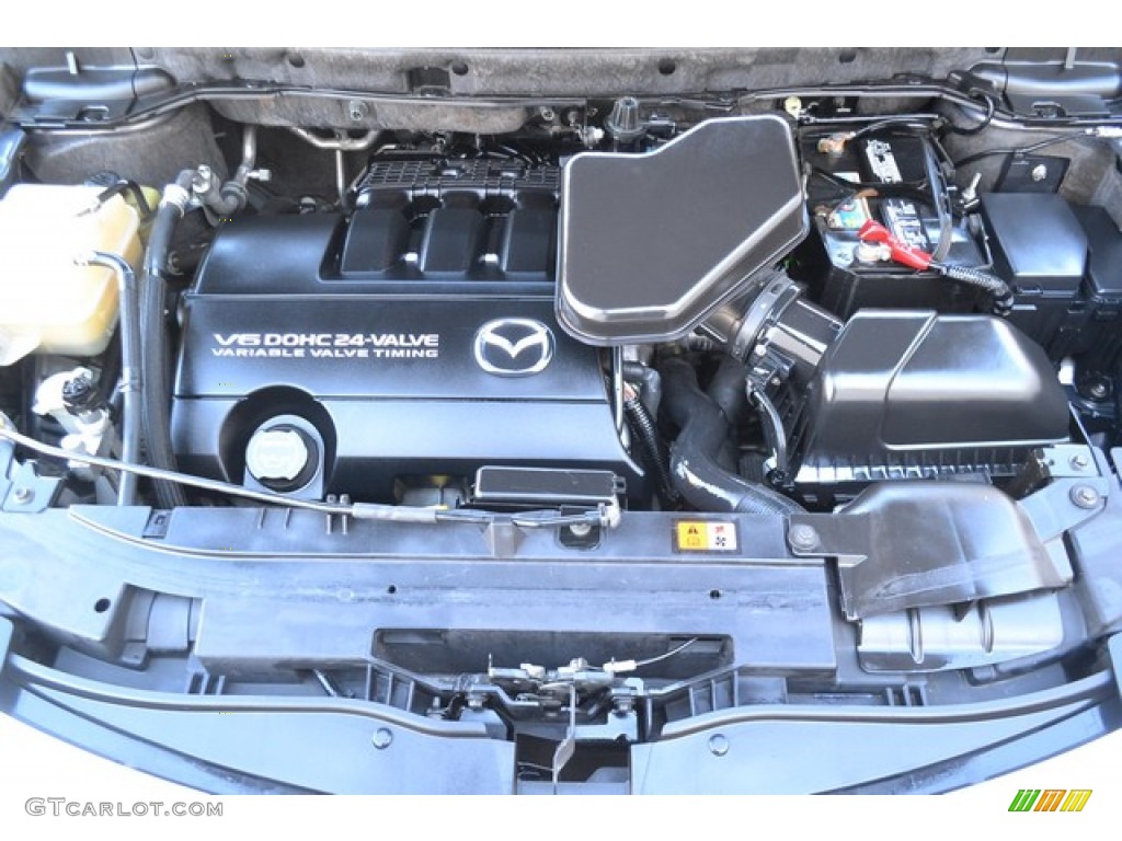 2007 CX-9 Touring AWD - Galaxy Gray Mica / Black photo #30